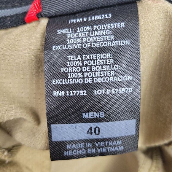 Gerry Mens Size 40 Shorts Tan Flat Front Pockets Hiking Outdoors Casual - Picture 5 of 12